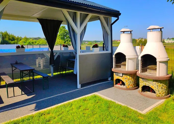 Comfortable Homes With Terraces Nyaraló Przewloka (Pomerania)